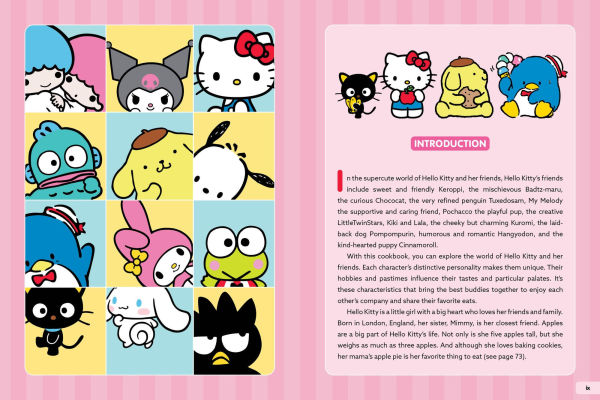 Hello Kitty and Friends: The Cookbook: Supercute Recipes for Fun Friendship