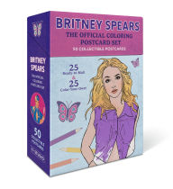 Title: Britney Spears: The Official Coloring Postcard Set: 50 Collectible Postcards (25 Ready-to-Mail + 25 Color-Your-Own!), Author: Running Press