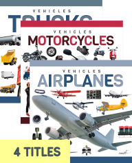 Title: Genius Kid: Vehicles (Set of 4), Author: Bethany Latham