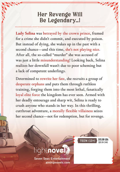 The Wicked Princess and Her Twelve Eyes: Legendary Villainess Elite Assassins (Light Novel)