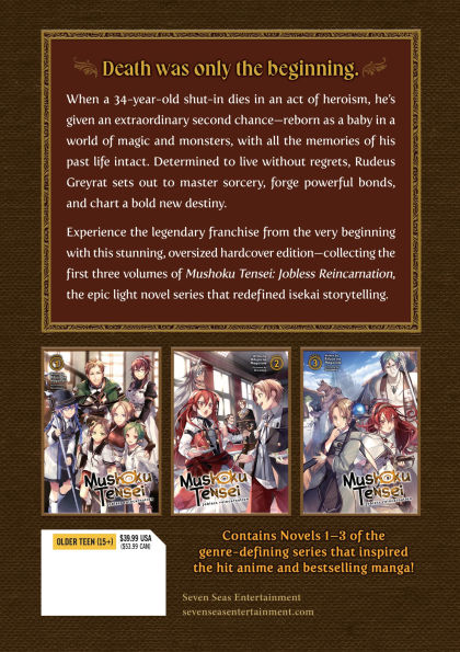 Mushoku Tensei: Jobless Reincarnation Deluxe Edition 1 (Light Novel) (Vol. 1-3 Hardcover Omnibus)