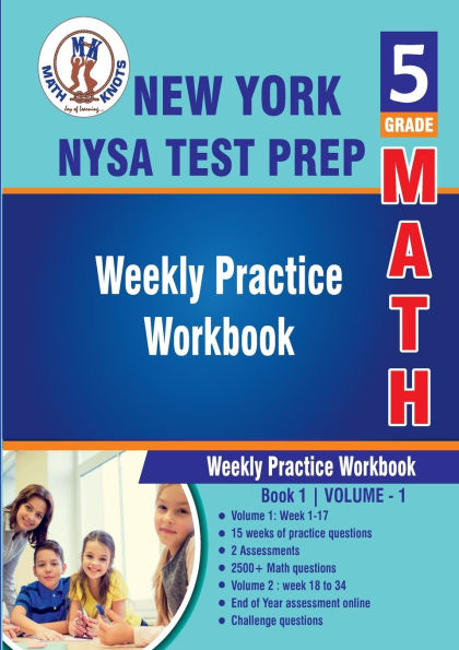 New York State (NYST) Test Prep, 5th Grade MATH Student Edition,Volume 1