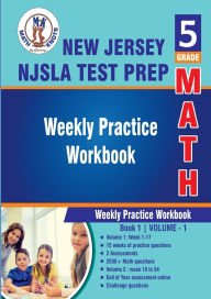 Title: New Jersey Student Learning Assessments (NJSLA) Test Prep, 5th Grade MATH Student Edition,Volume 1, Author: Gowri Vemuri