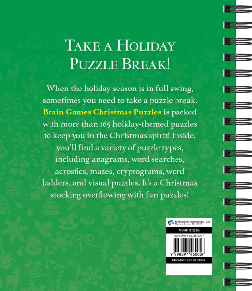Brain Games Christmas Puzzles