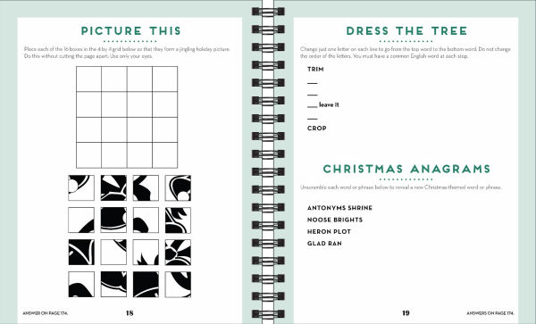 Brain Games Christmas Puzzles