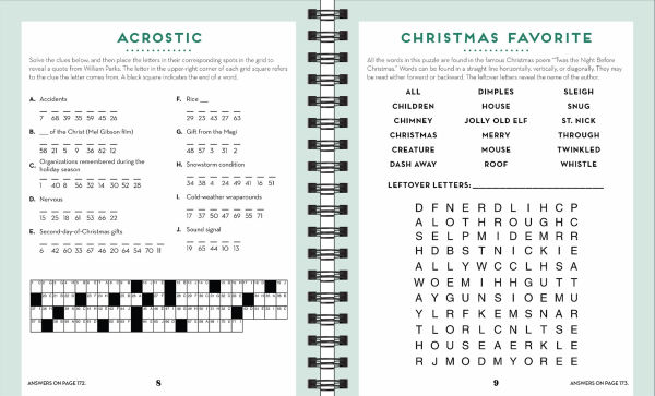 Brain Games Christmas Puzzles