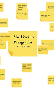 Title: She lives in Paragraphs, Author: Priyanshu Sunil Sinha