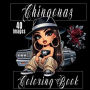 Chingonas -Adult Coloring Book: Lowrider Life Style 40 Images