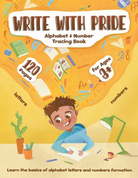 Write with Pride: Alphabet & Number Tracing Book