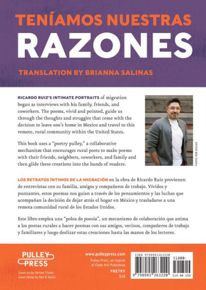 We Had Our Reasons: Poems by Ricardo Ruiz and Other Hardworking Mexicans from Eastern Washington