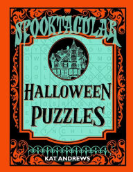 Title: Spooktacular Halloween Puzzles: Large Print for Adults, Author: Kat Andrews
