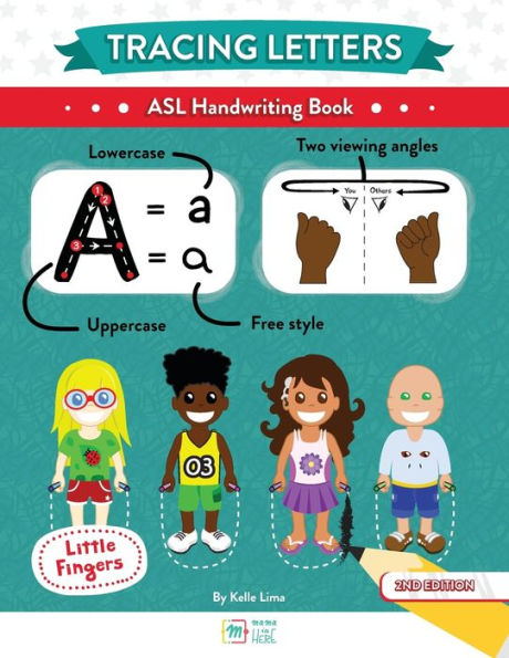 Tracing Letters: ASL Handwriting Book