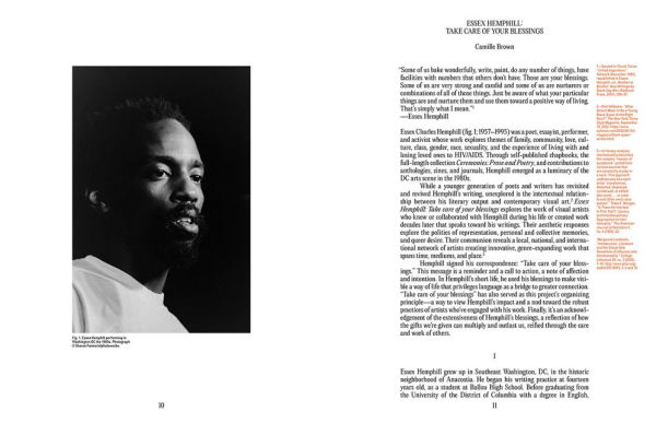 Essex Hemphill: Take care of your blessings