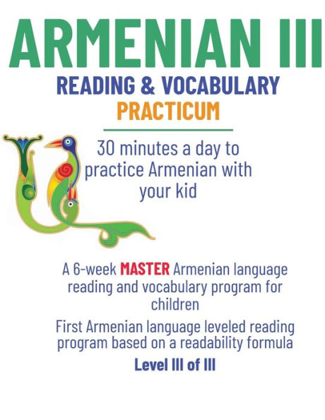 Armenian III: 30 minutes a day to practice Armenian with your kid