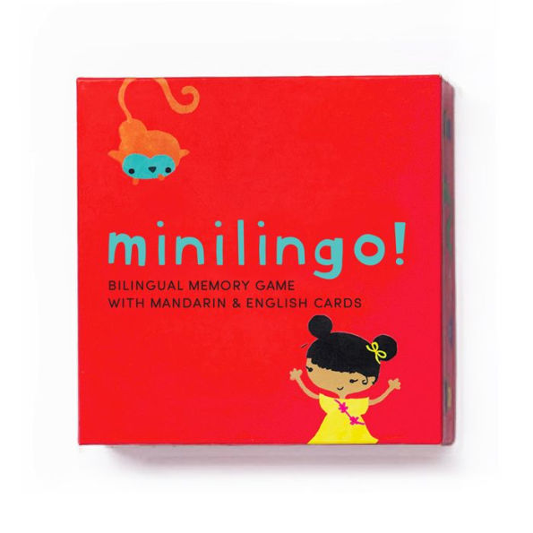 Minilingo Mandarin / English Bilingual Flashcards: Bilingual memory game with Mandarin & English cards