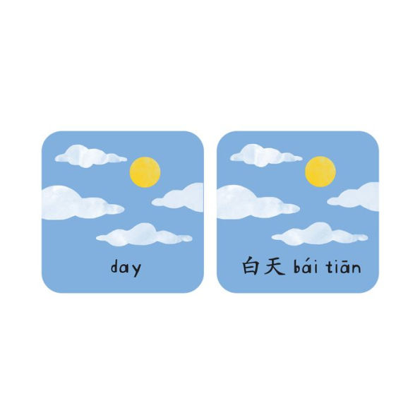 Minilingo Mandarin / English Bilingual Flashcards: Bilingual memory game with Mandarin & English cards