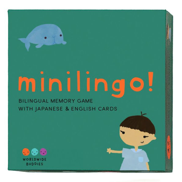 Minilingo Japanese / English Bilingual Flashcards: Bilingual memory game with Japanese & English cards