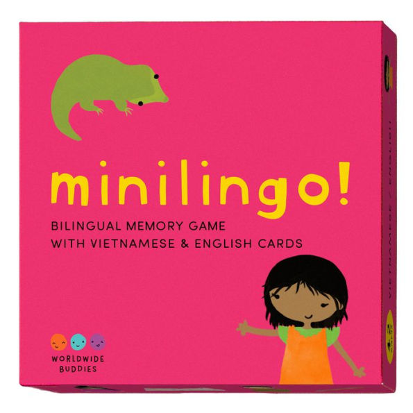 Minilingo Vietnamese / English Bilingual Flashcards: Bilingual memory game with Vietnamese & English cards