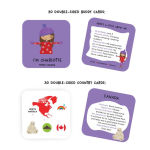 Alternative view 2 of Buddy Jumble Geography Flashcards: 3 fun games to learn quick geography facts & make friends from around the world