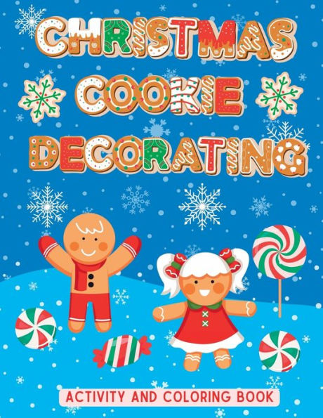 Christmas Cookie Decorating Activity and Coloring Book