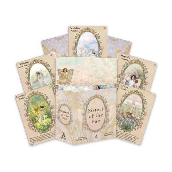 Sisters of the Fae: Explore the portals of the fae and fly into the earthly realms (33 Full-Color Cards and 80-Page Full-Color Guidebook)