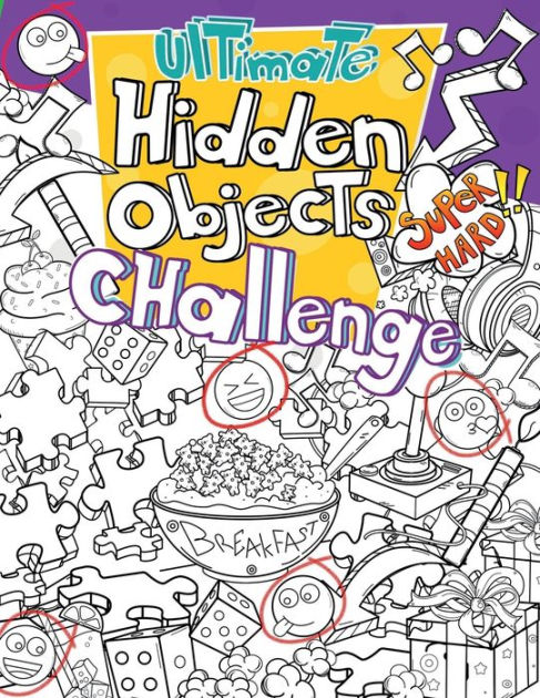 Ultimate Hidden Objects Challenge: Hidden Objects Books For Adults ...