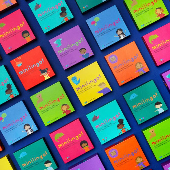 Minilingo Hindi / English Bilingual Flashcards: Bilingual memory game with Hindi & English cards