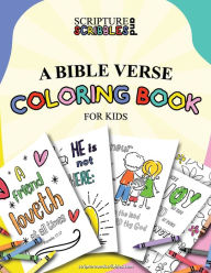 Title: Scripture and Scribbles, A Bible Verse Coloring Book for Kids, Author: Linda Malin