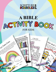 Title: Scripture and Scribbles, A Bible Activity Book for Kids, Author: Malin