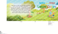 Ebooks doc download Sam and Dad Learn Colors (English literature) 9798989119639