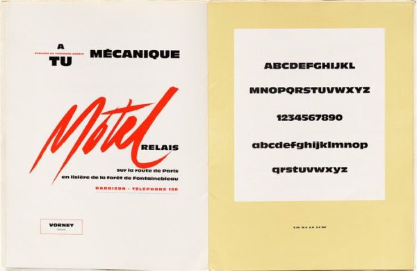 Type by Roger Excoffon: Collected Specimen Booklets