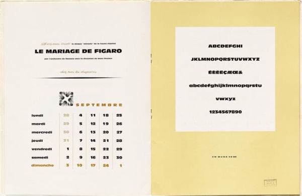 Type by Roger Excoffon: Collected Specimen Booklets