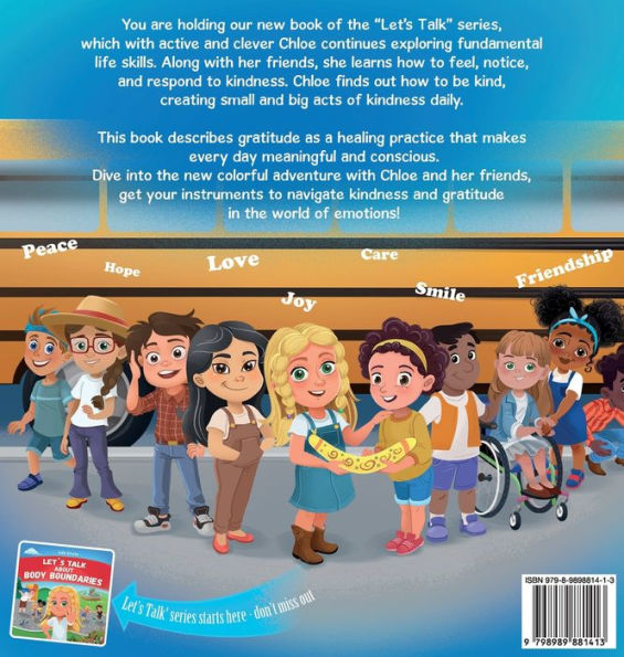 Let's Talk about Kindness and Gratitude: Social Emotional Book for Kids about Caring, Empathy and Respect, Diversity and Compassion