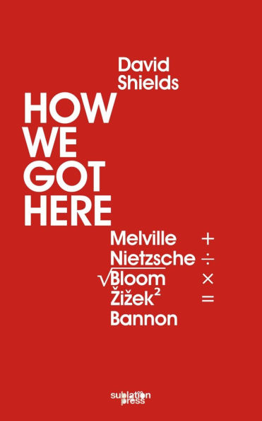 How We Got Here: Melville Plus Nietzsche Divided by the Square Root of (Allan) Bloom Times Zizek (Squared) Equals Bannon