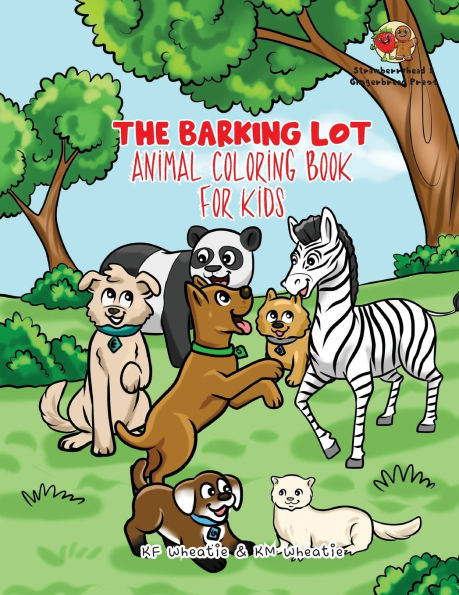 The Barking Lot Animal Coloring Book for Kids: Our enchanting book is bursting with delightful illustrations, from the "colossal" elephant to the "hump-backed" camel!