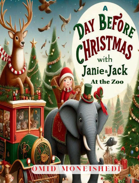 Janie and Jack a day before Christmas at the Zoo