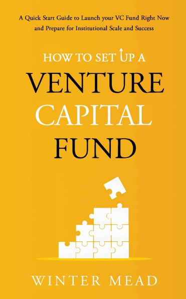 How to Set Up A Venture Capital Fund: Quick Start Guide Launching Your VC Fund Right Now and Preparing for Institutional Scale Success