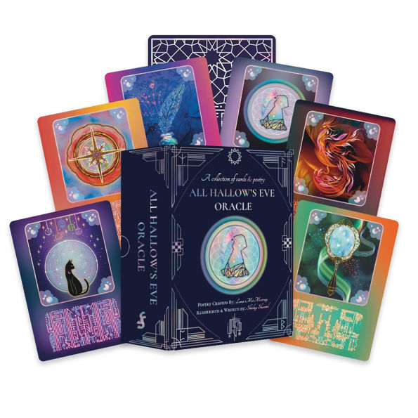 All Hallow's Eve Oracle: A Collection of Cards & Poetry (39 Full-Color Cards and 139-Page Guidebook)