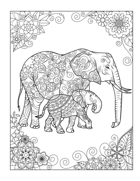 Mandala Coloring Book: A Journey of Mindful Moments and Tranquility