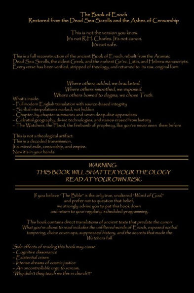 The Forgotten Scrolls: The Real Book of Enoch