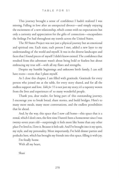 Table for 51: Lessons Learned from Sharing Meals Across America