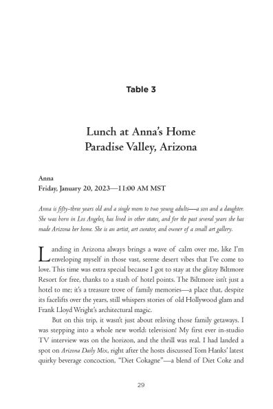 Table for 51: Lessons Learned from Sharing Meals Across America