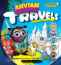 Ahvian The Creative: Travels to Portugal & Spain (Portuguese Way/ Camino de Santiago) - A Comprehensive Bilingual Reading & Activity Book.: (Read, Learn, Draw & Cut)