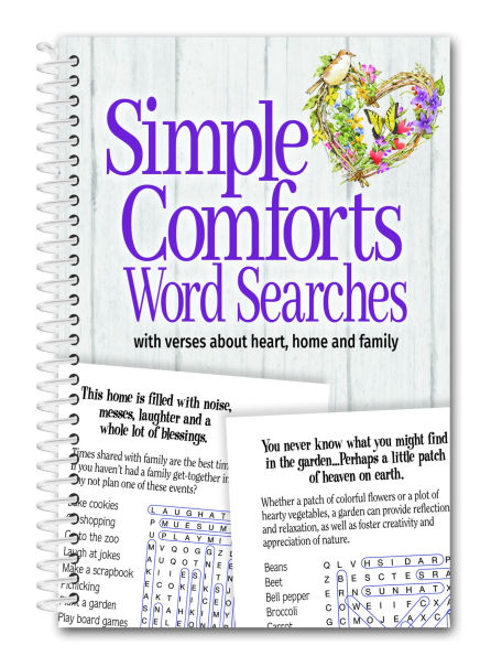 Simple Comforts Word Searches