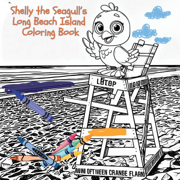 Shelly the Seagull's Long Beach Island Coloring Book