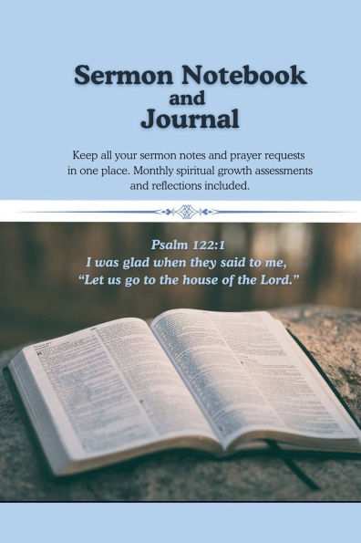 Sermon Notebook and Journal