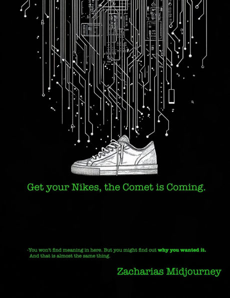 Get Your Nikes, The Comet is Coming.: A Sacred Text Written by a Machine and Published by a Human Who Refused to Read It